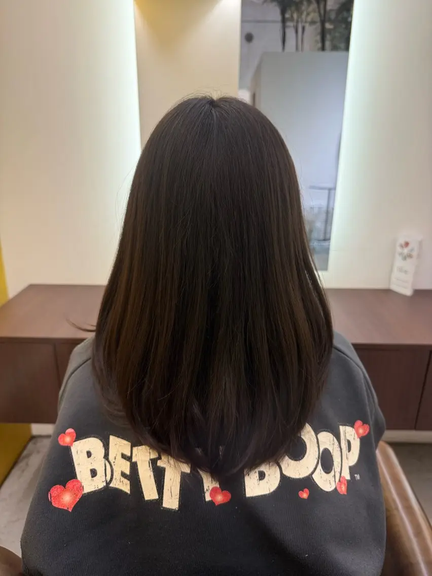 ロング キッズ カット 木村 太偉至のヘアスタイル