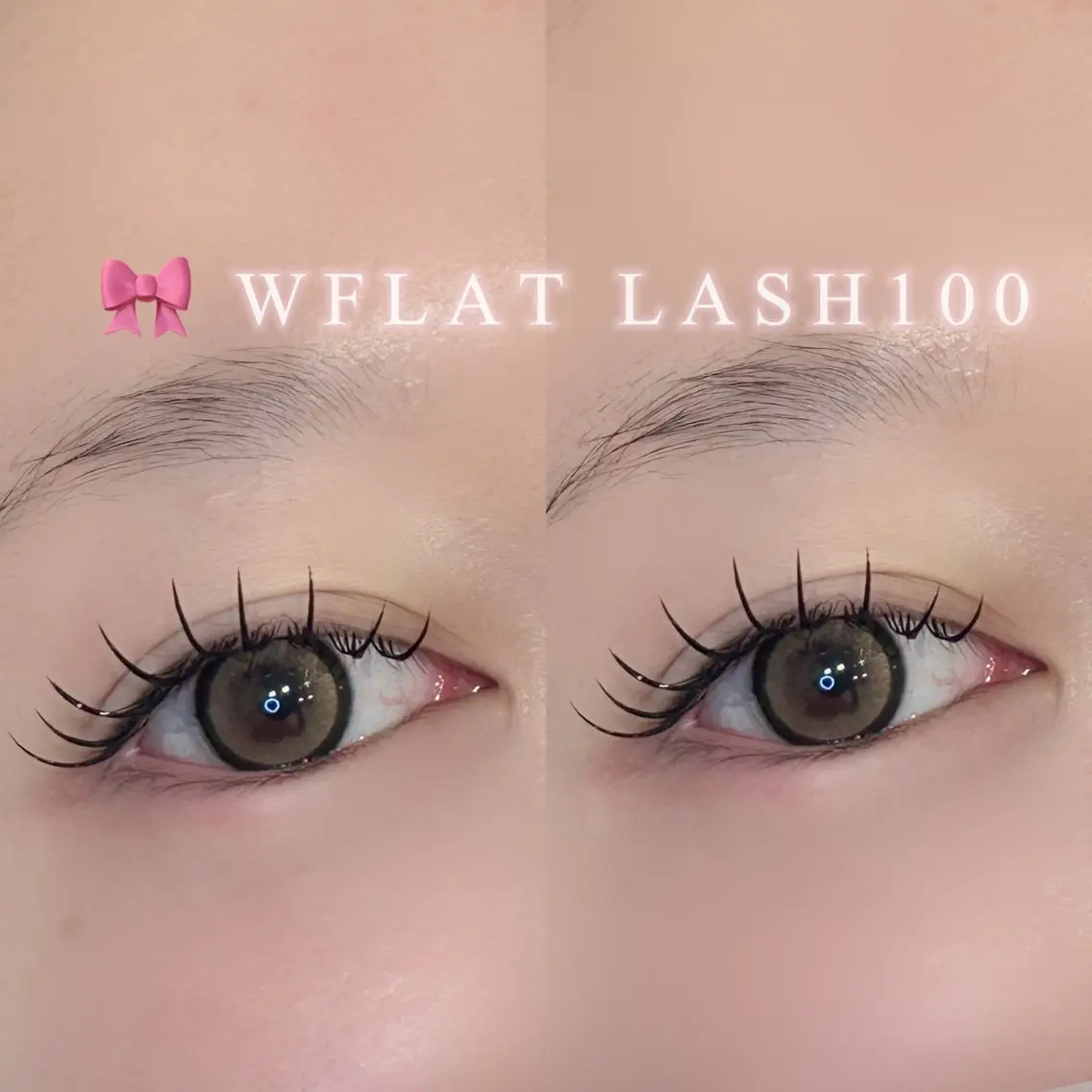 【持続UP】ダブルフラットラッシュ120束(240本)7800円の写真