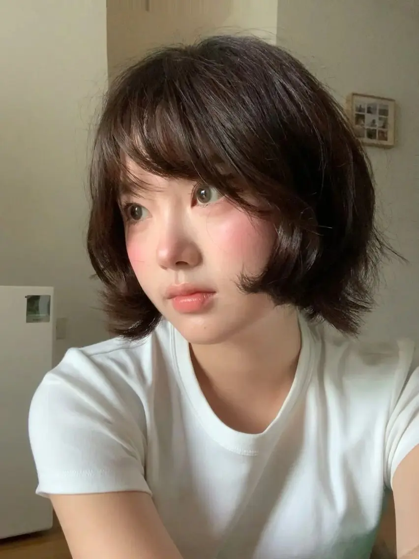 ショート パーマ ボブ ショートヘア 小寺 ゆらのヘアスタイル
