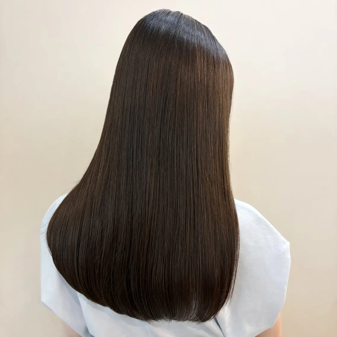 ロング 髪質改善 トリートメント 縮毛矯正 森 はるなのヘアスタイル