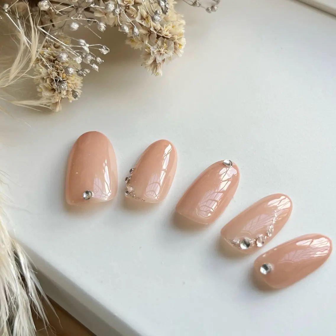 ネイル オフィスネイル シンプルネイル ハンドネイル nail salon Stellaのネイルデザイン