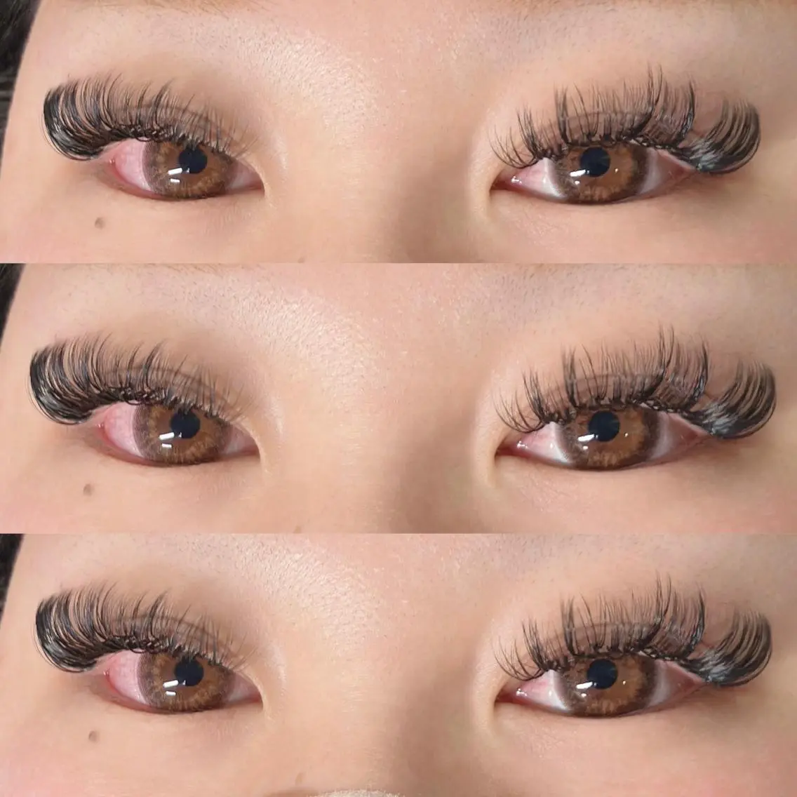 マツエク・マツパ 付け放題 ボリュームラッシュ linda lashesのマツエク・マツパデザイン
