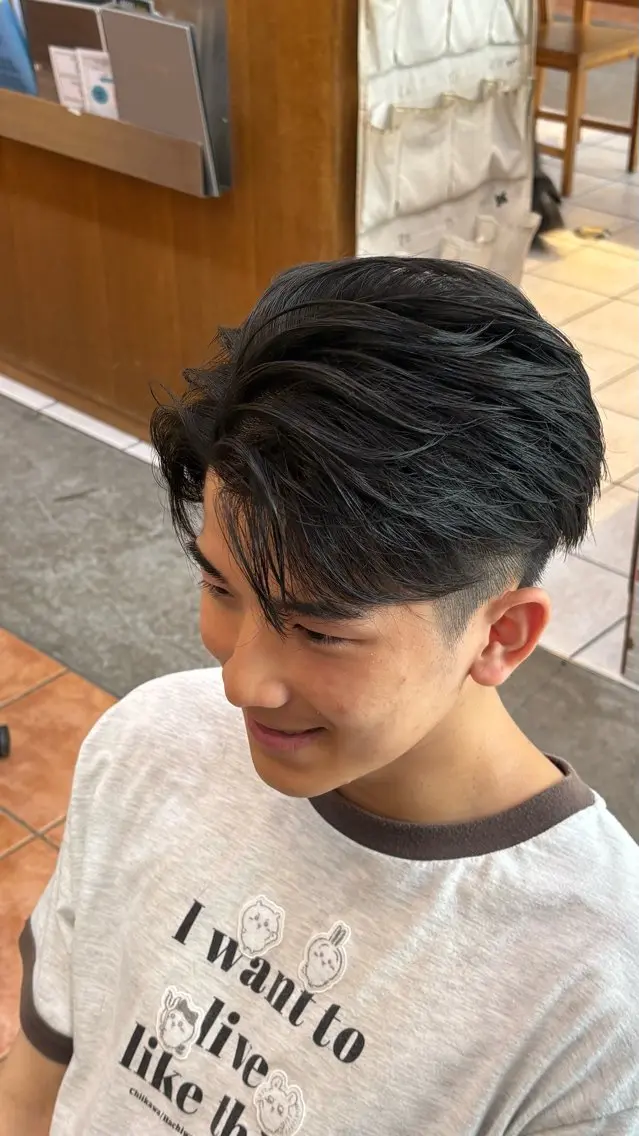 メンズ カット 🔥メンズ特化🔥 短髪パーマzionのヘアスタイル