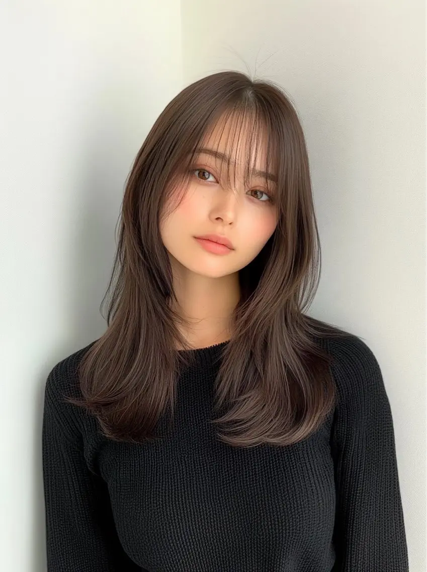 セミロング カット 縮毛矯正 🌟カラーの達人🌟 タマガキ　コウジのヘアスタイル