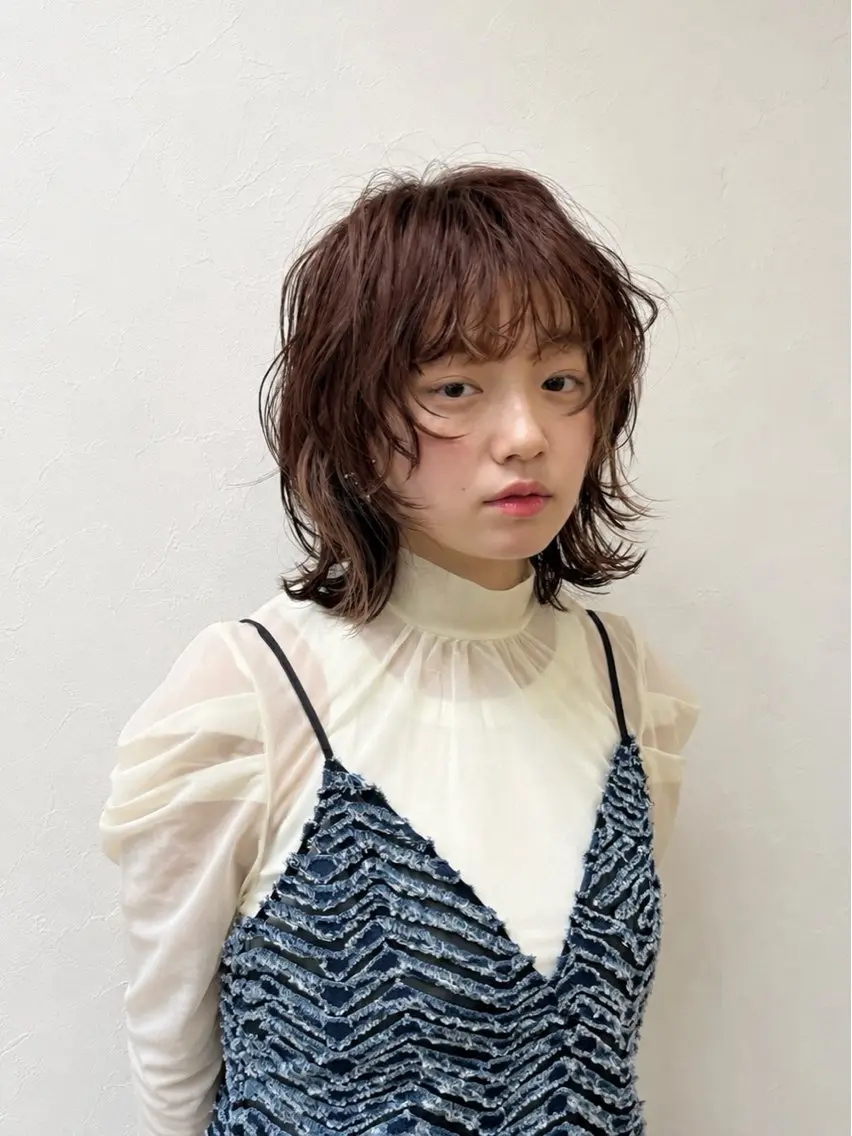 ミディアム 🌻【個性派ヘア】 SAKAKI🌻のヘアスタイル