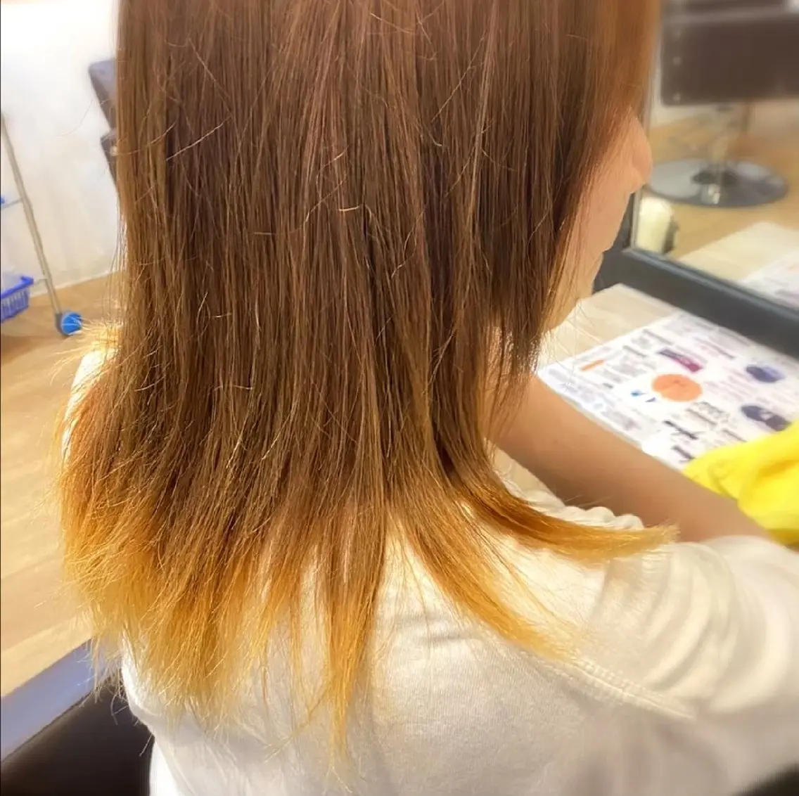 カラー ソウワ ヒナコのヘアスタイル