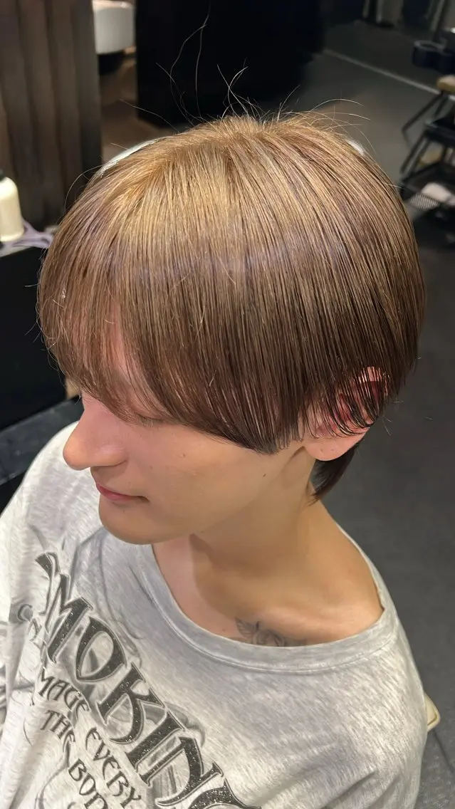 カラー ヘアカラー 松井 夏輝のヘアスタイル