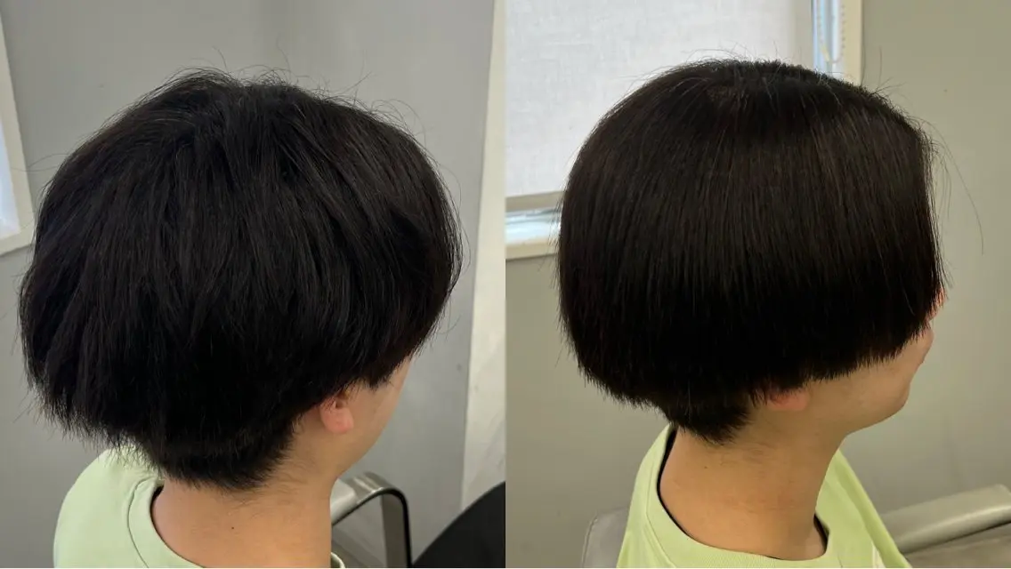 メンズ 縮毛矯正練習 モデル募集✨️NOAのヘアスタイル