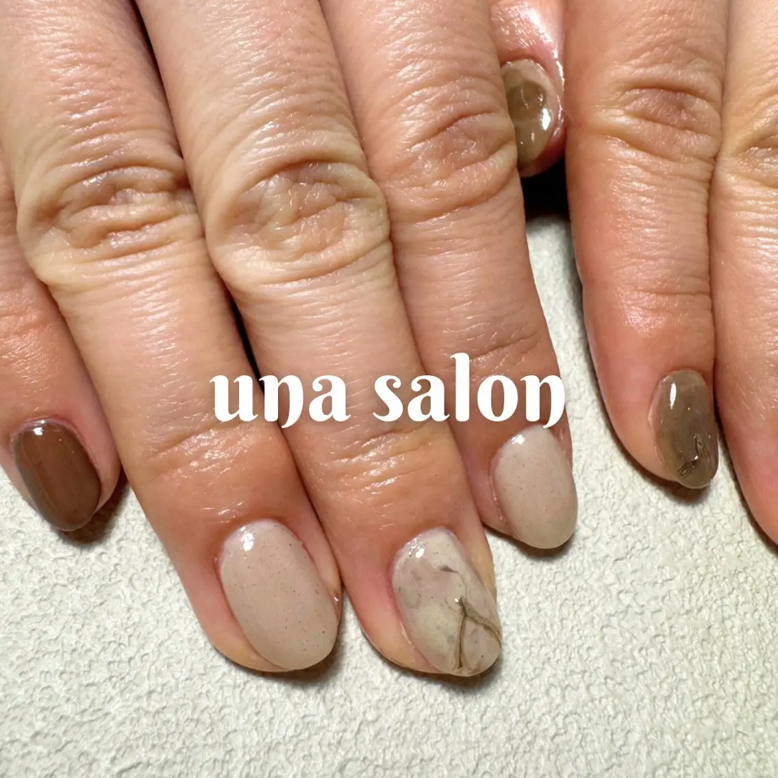 ネイル ニュアンスネイル una salon / ネイル&顔脱毛のネイルデザイン
