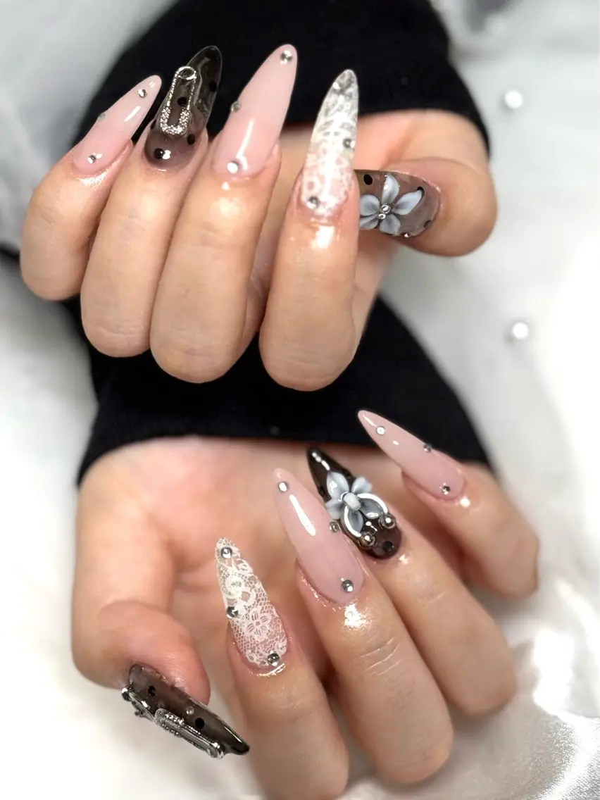 ネイル ハンドネイル salon luge あめ🍬のネイルデザイン