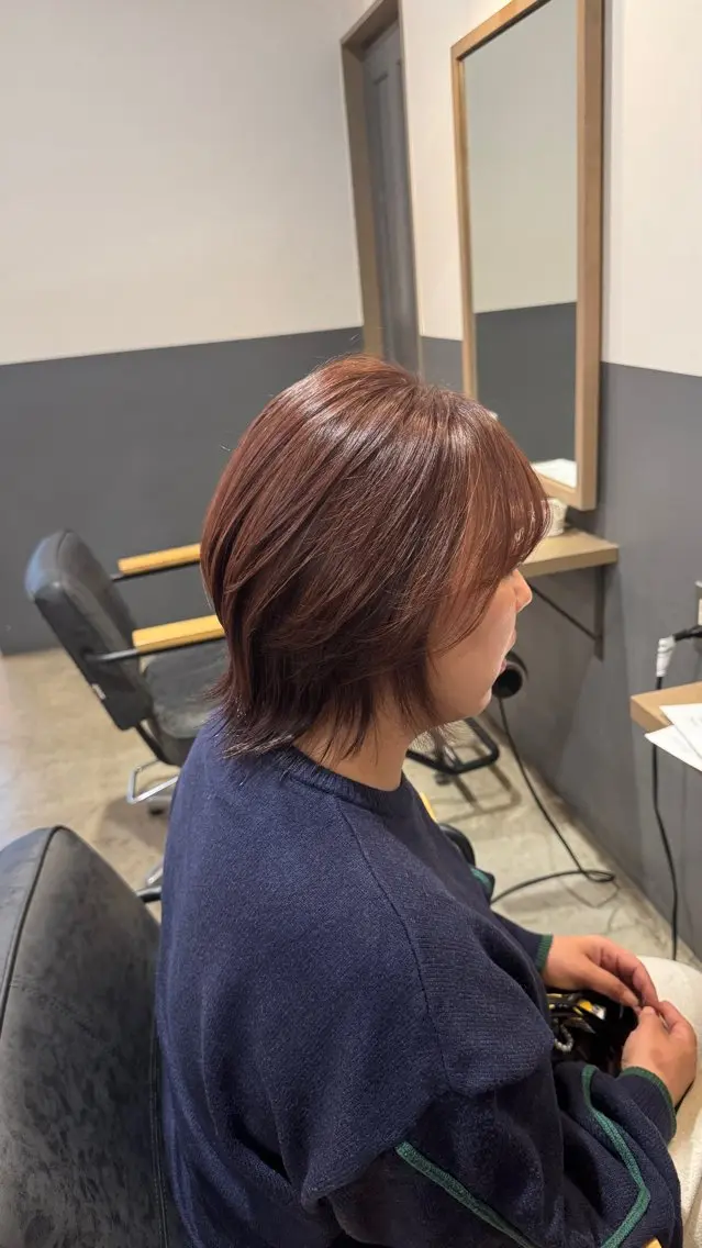 ショート みく💖レイヤー／海 外ヘア🇺🇸❤️のヘアスタイル