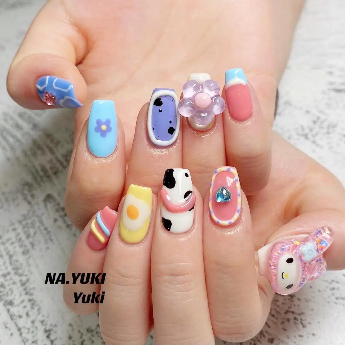 ネイル ハンドネイル ハンドケア ナユキNA.YUKI 池袋店のネイルデザイン