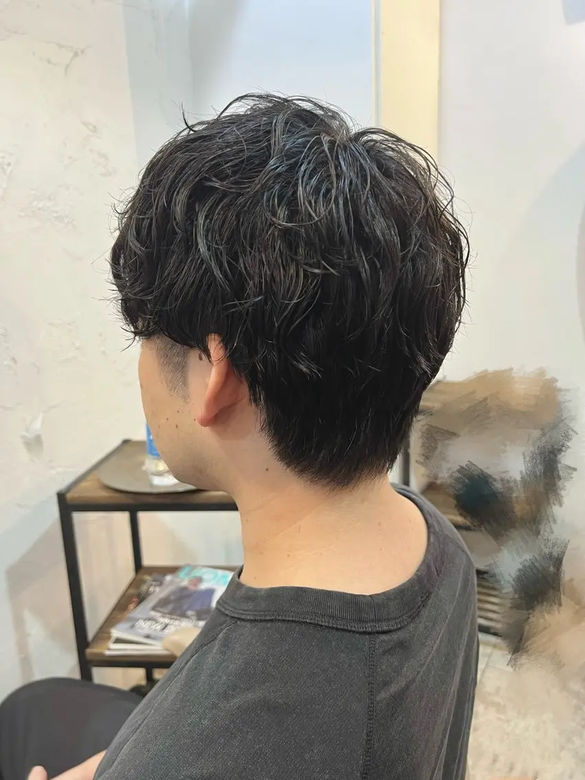 ショート パーマ sumina すみなのヘアスタイル