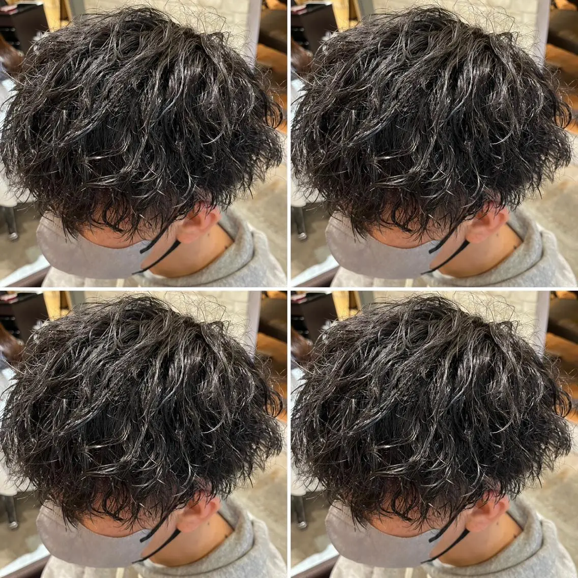 パーマ メンズ カット パーマ トリートメント ヘアセット メンズパーマ特化 望月謙二郎のヘアスタイル