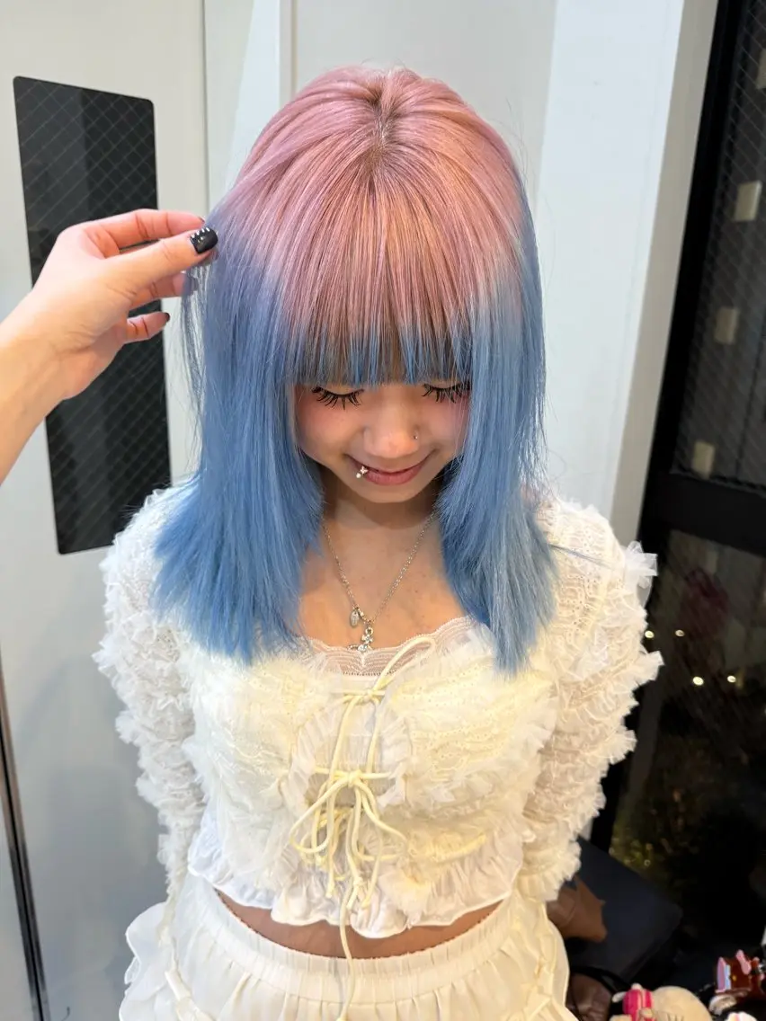 🏳️‍⚧️[U30]bleach+ onecolor🥣の写真