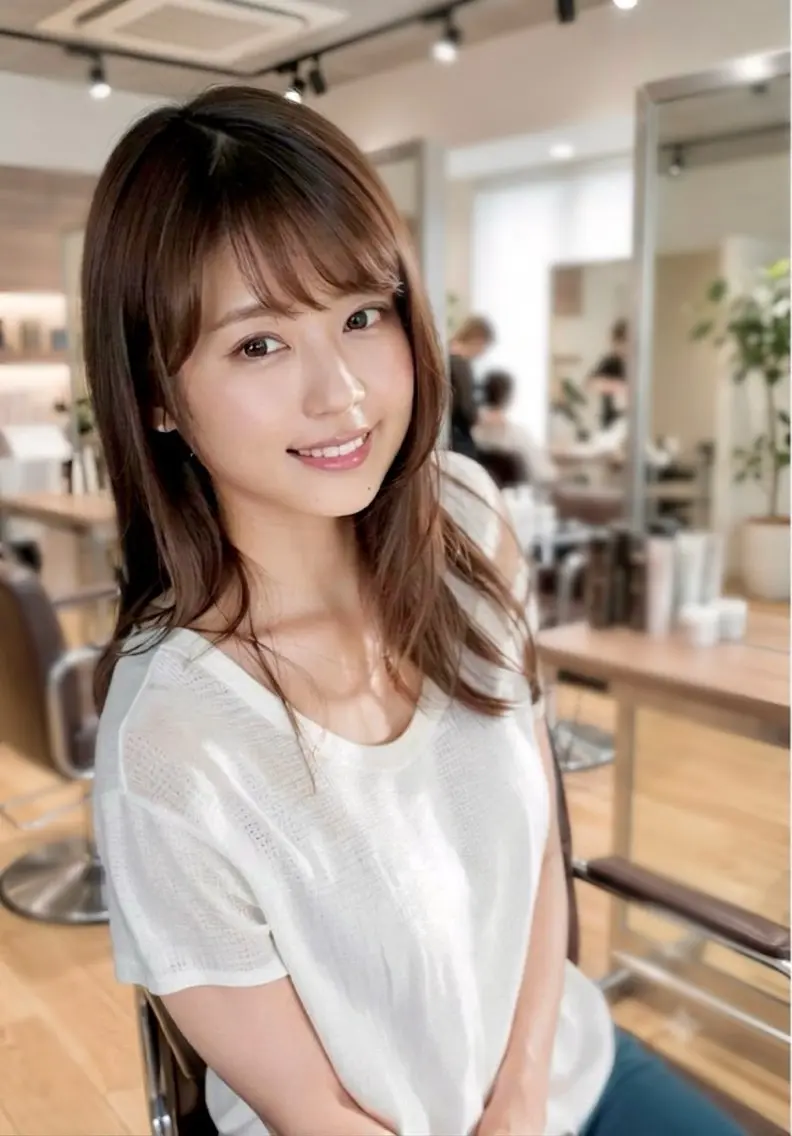 ミディアム TAKAHASHI LEAPSのヘアスタイル