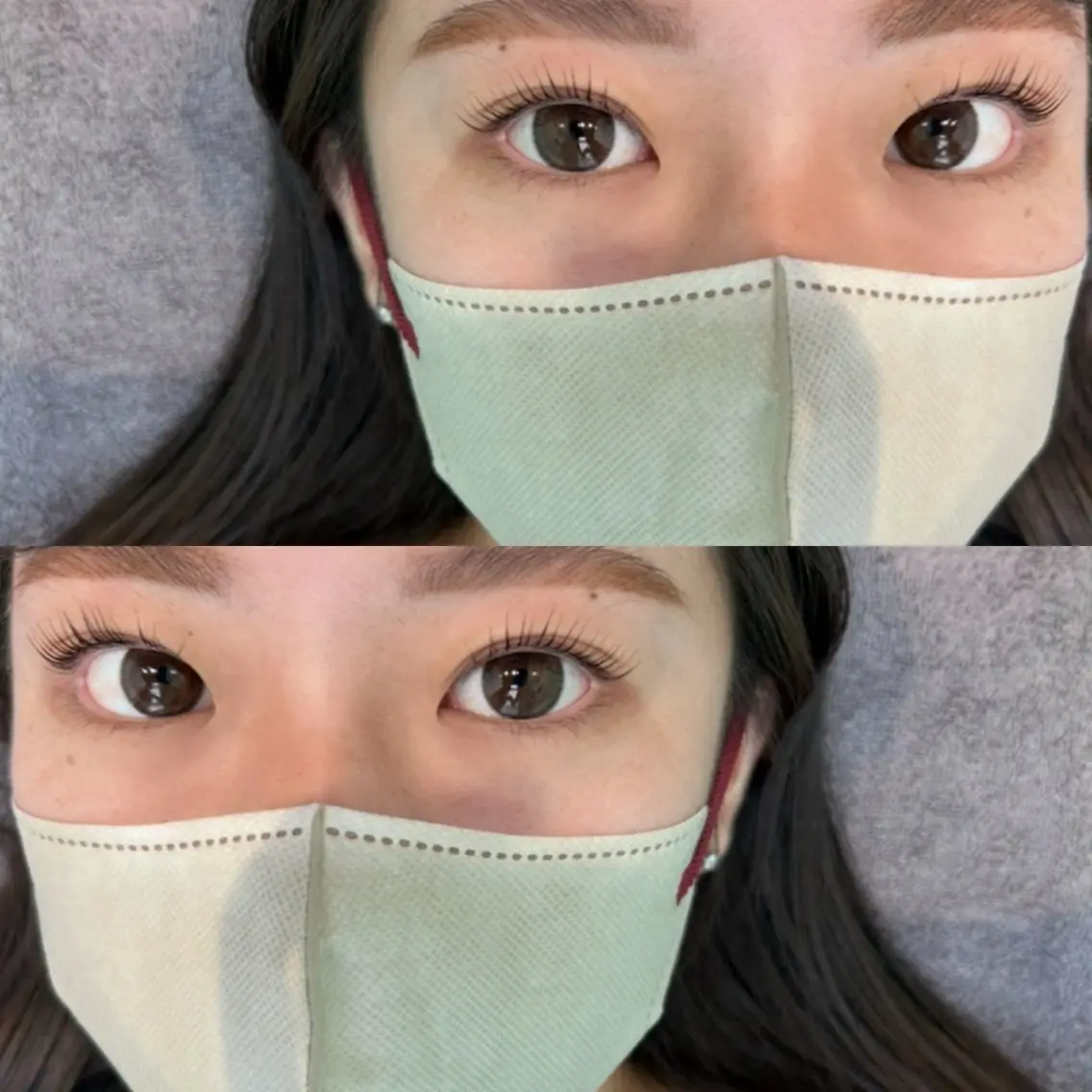 マツエク・マツパ パリジェンヌラッシュリフト まつげパーマ 一重×まつ毛パーマ マツパ VIRETTA eyeのマツエク・マツパデザイン
