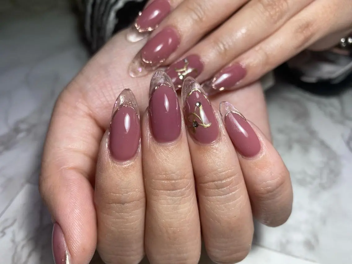 ネイル クリアネイル フレンチネイル Era nailのネイルデザイン