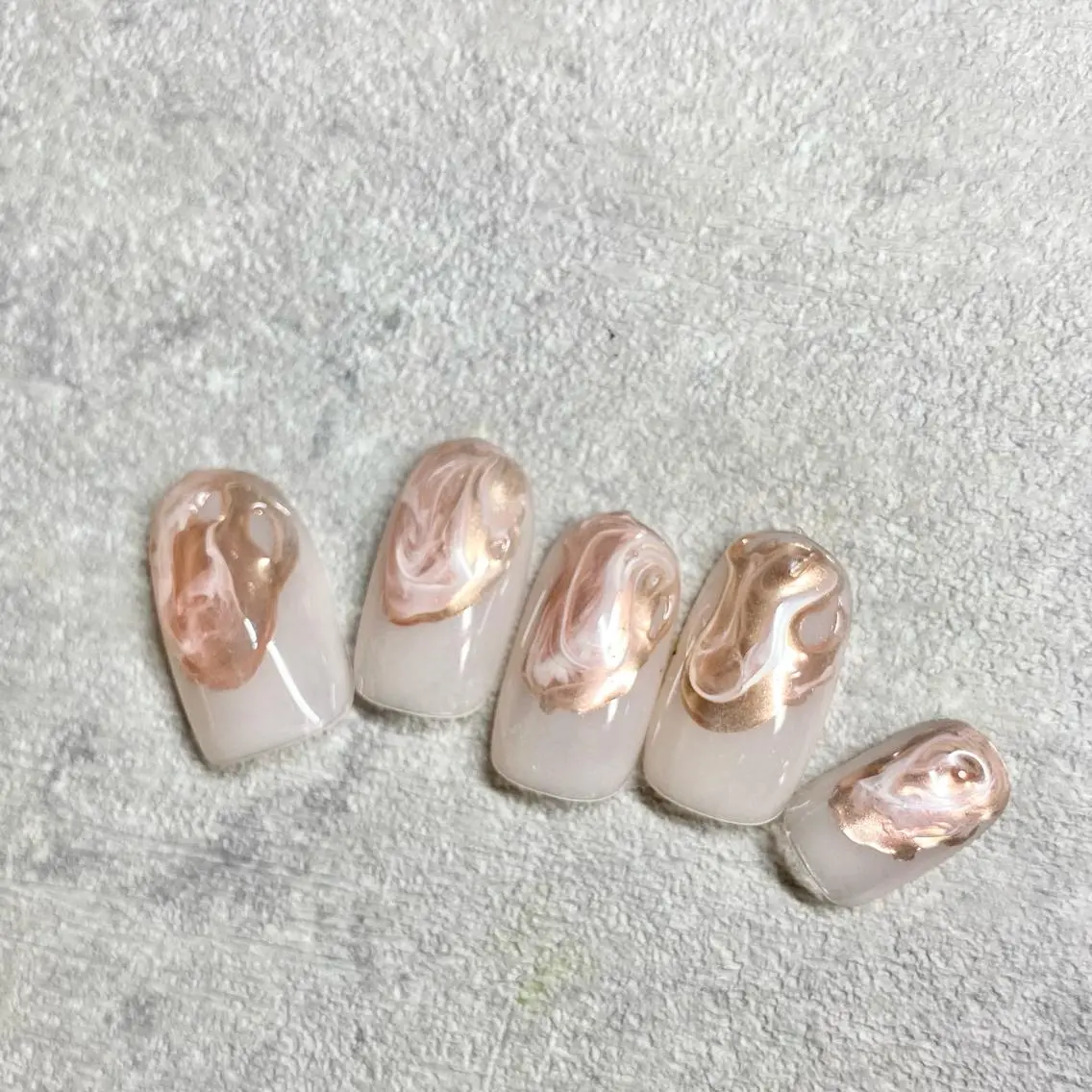 ネイル アートネイル フットネイル ニュアンスネイル 春ネイル 夏ネイル 山田 貴子のネイルデザイン