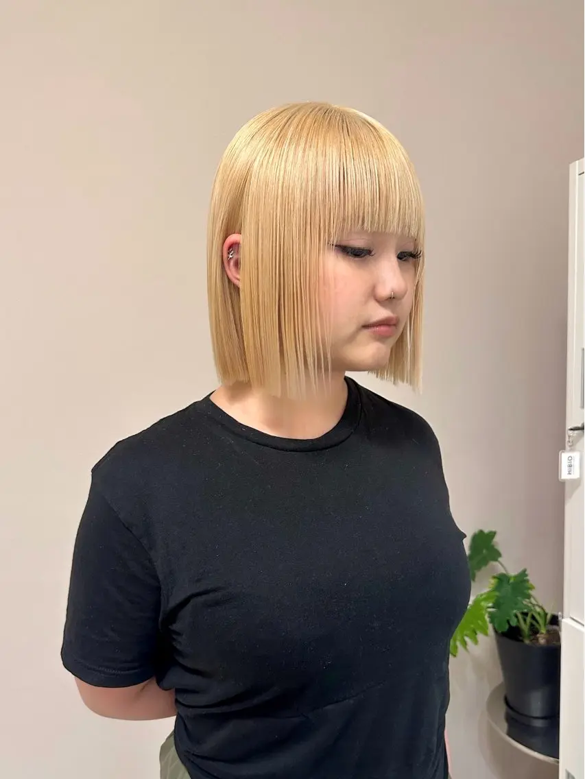 【ボブカット⭐️】カット+1stepトリートメントの写真
