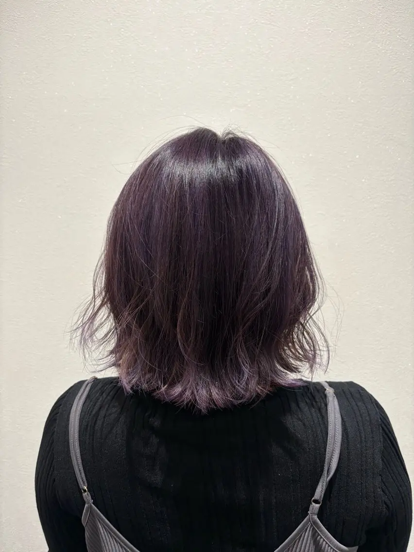 カラー ヘアカラー 沢木 陽菜のヘアスタイル