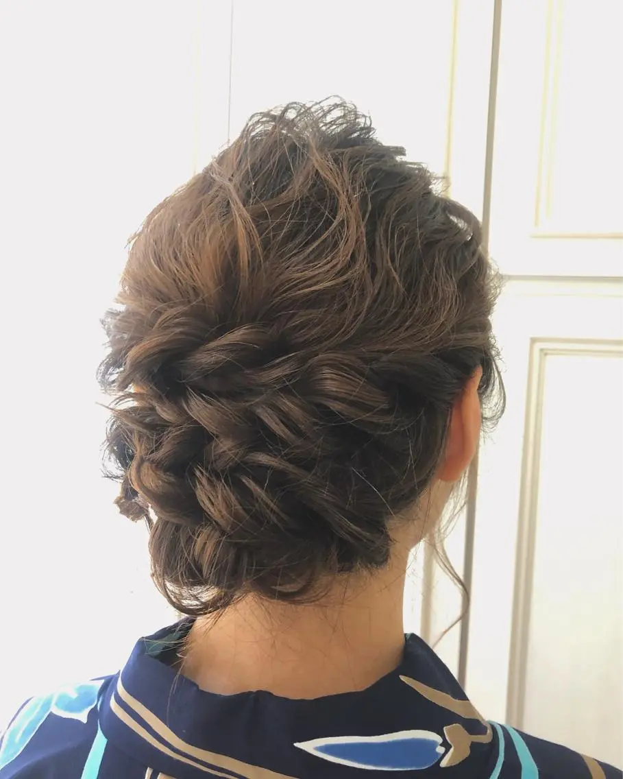 ゆるふわヘアセット🧸🌷の写真