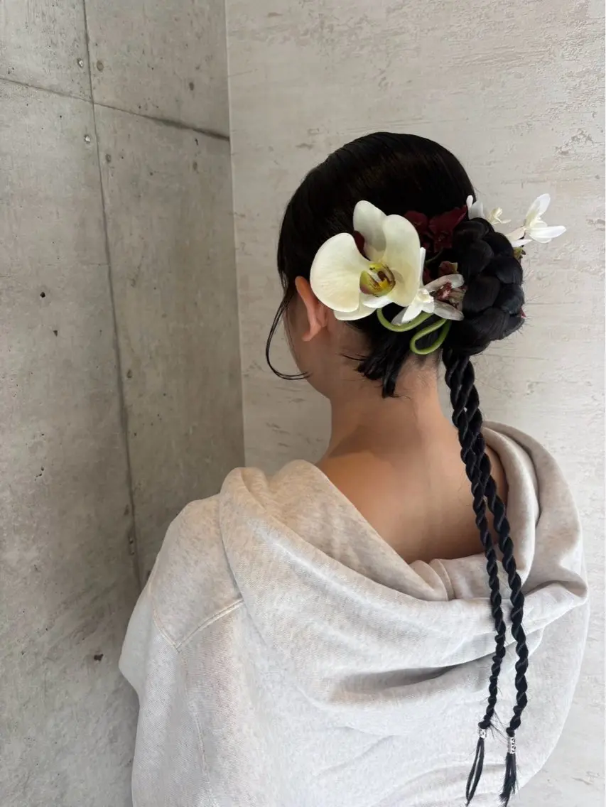 ロング ヘアアレンジ 美髪× ヘアセット✨Araiのヘアスタイル