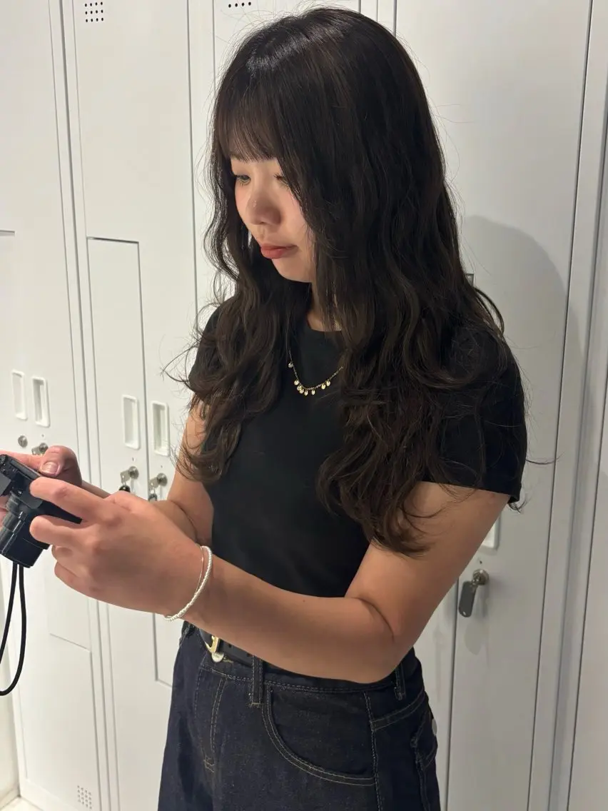 カラー 藤井 日向のヘアスタイル