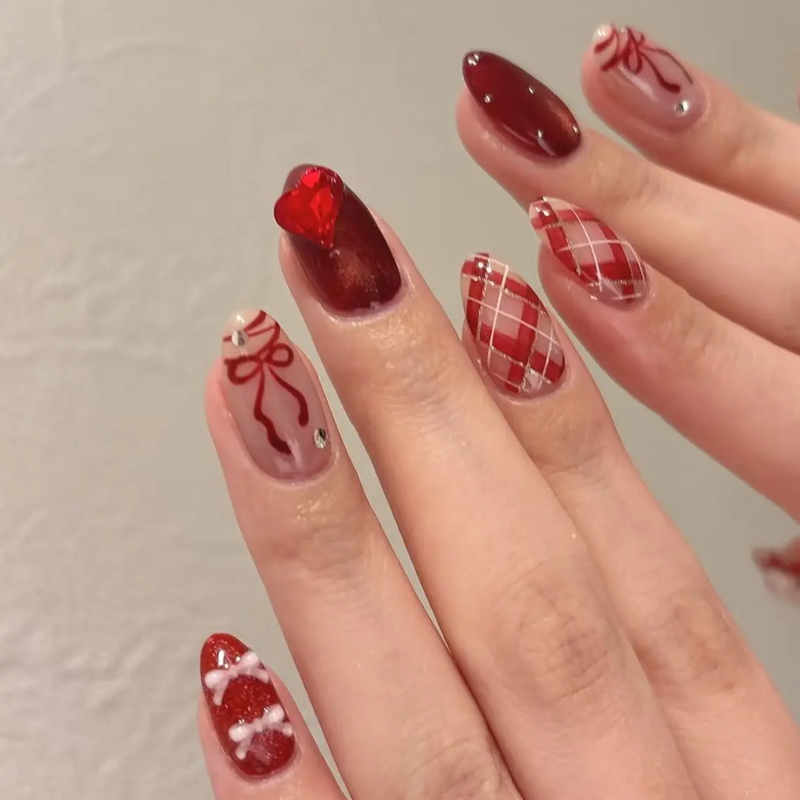 ネイル 冬ネイル クリスマス Domi Nail Salonのネイルデザイン
