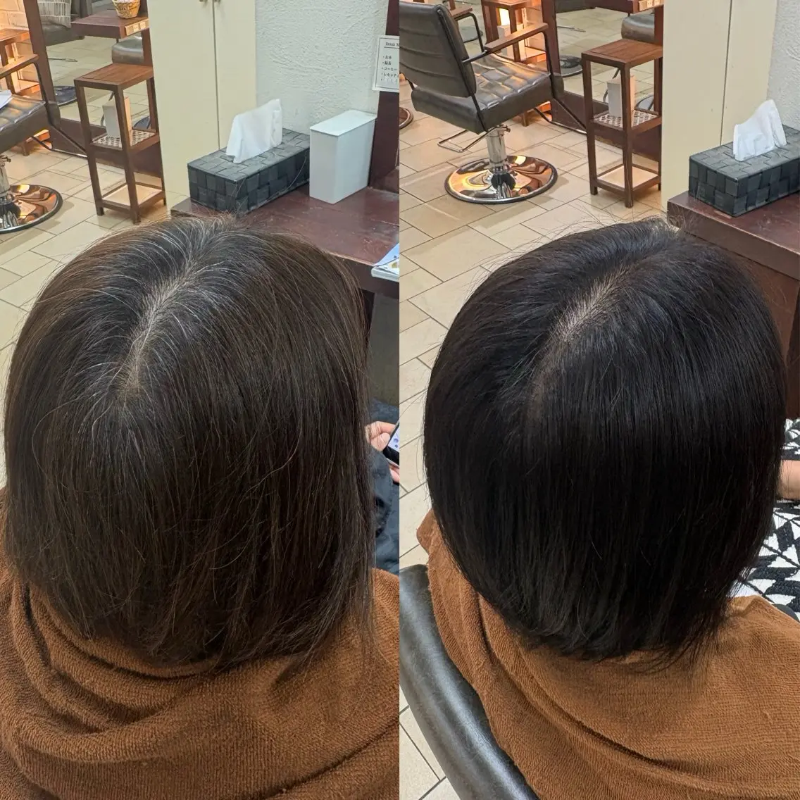 カラー ヘアカラー マツヤマ アミンのヘアスタイル