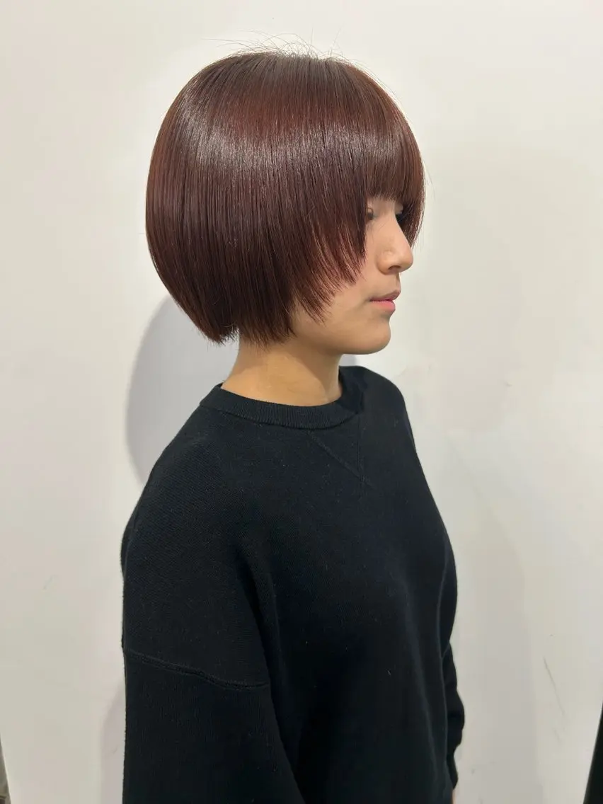 ショート ヘアカラー 山下颯羽 /表参道/外苑前のヘアスタイル