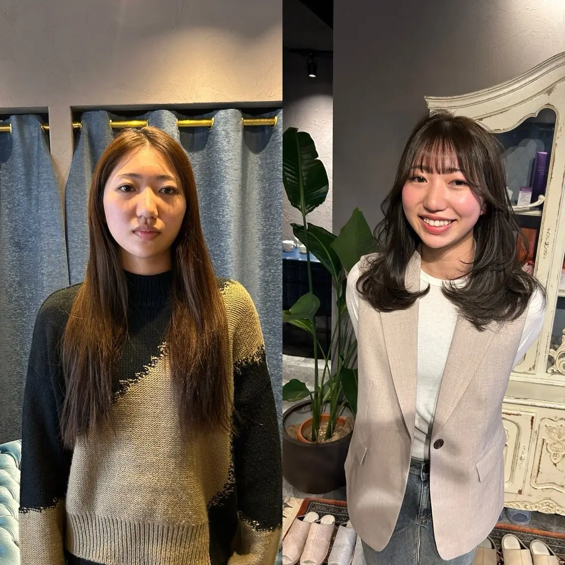 ロング 角井 竜のヘアスタイル