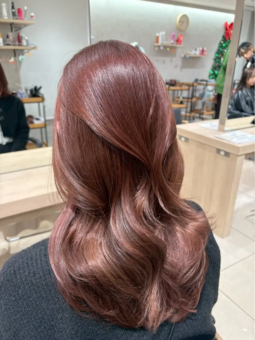 ロング カラー ヘアカラー トリートメント 🍨デザインカラー /ブリーチ🐇みさきのヘアスタイル