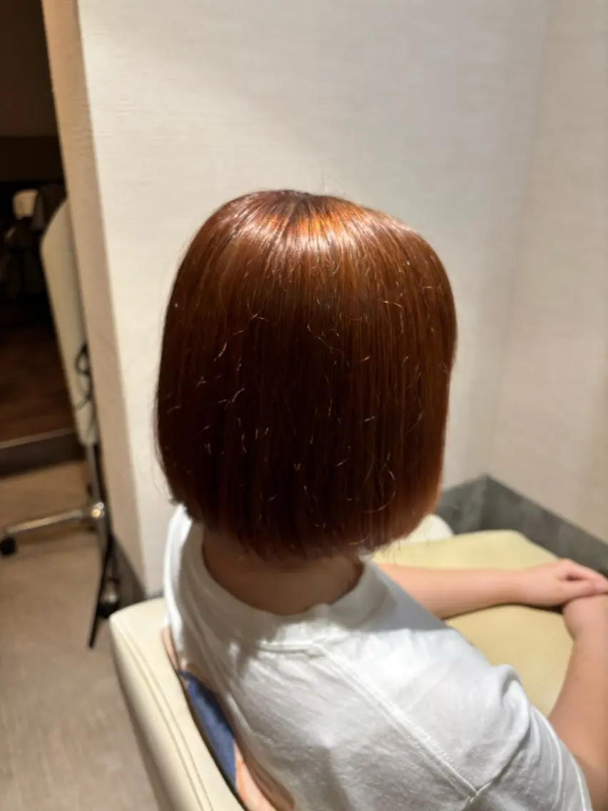 カラー 野田 実希のヘアスタイル