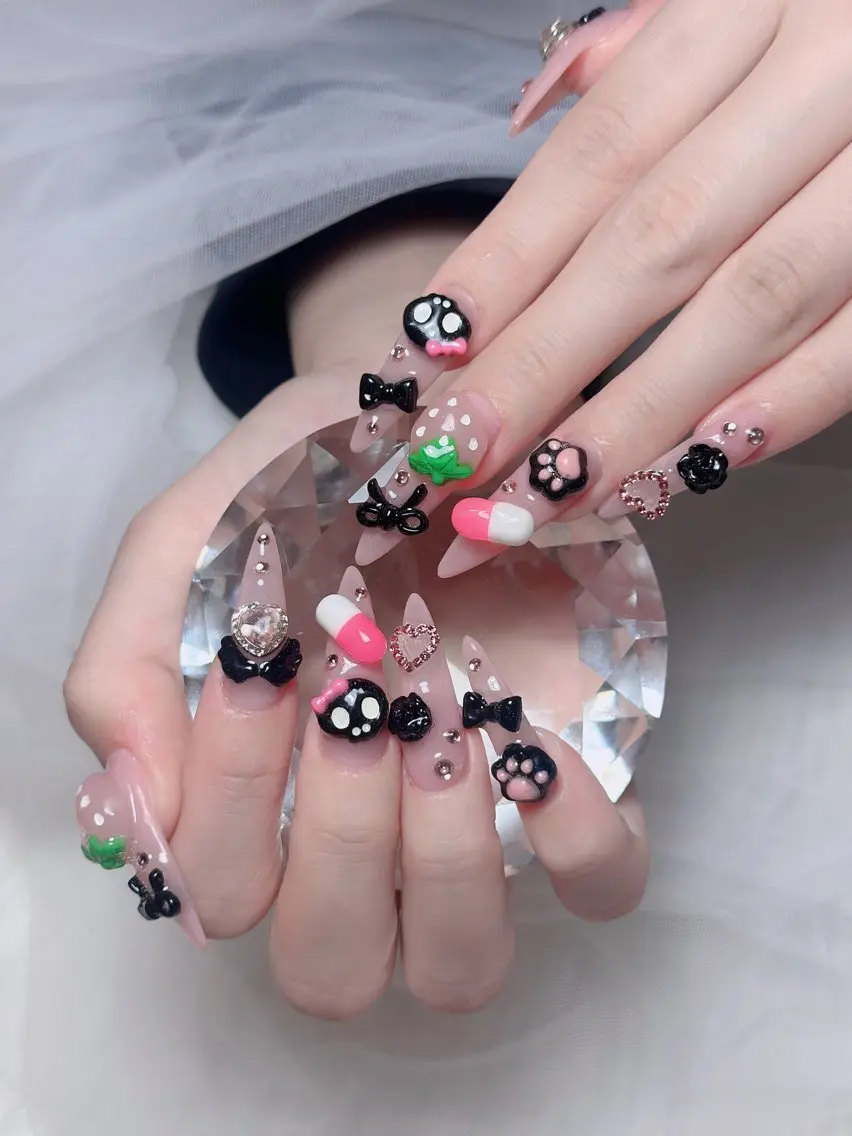 ネイル ピンク ハンドネイル Aimee Nail Studioのネイルデザイン