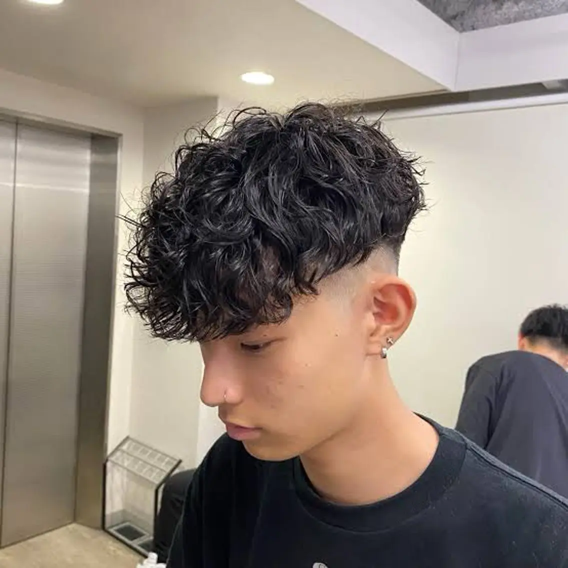 パーマ メンズ スペインカール カット パーマ カット🔥パーマ特化 fifthりょう🔥のヘアスタイル