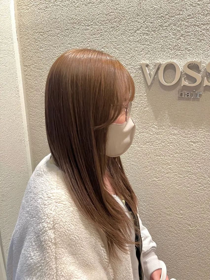 ロング カラー ベージュカラー カット ヘアカラー トリートメント 吉澤大和 カット/カラーのヘアスタイル