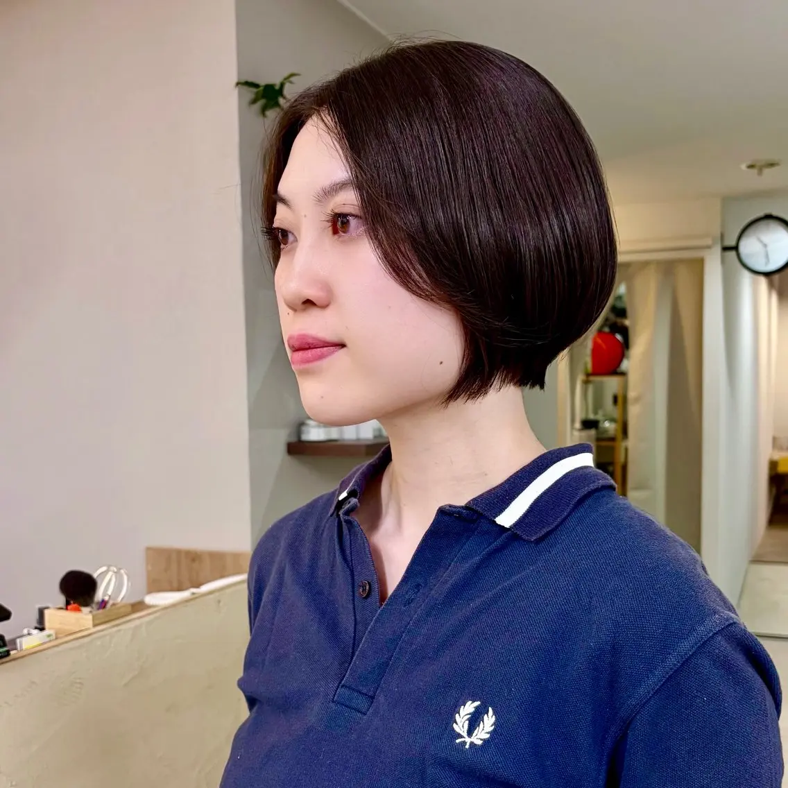 ショート ショートボブ ボブ ショートヘア カット強化中🤎 原亜希子のヘアスタイル