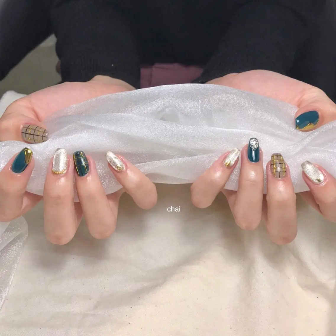 ネイル ハンドネイル chai nail _ai📍鶴橋/桃谷のネイルデザイン