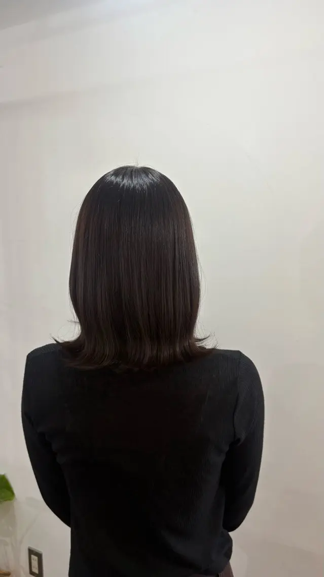 ミディアム ヘアカラー トリートメント mopa yuiのヘアスタイル