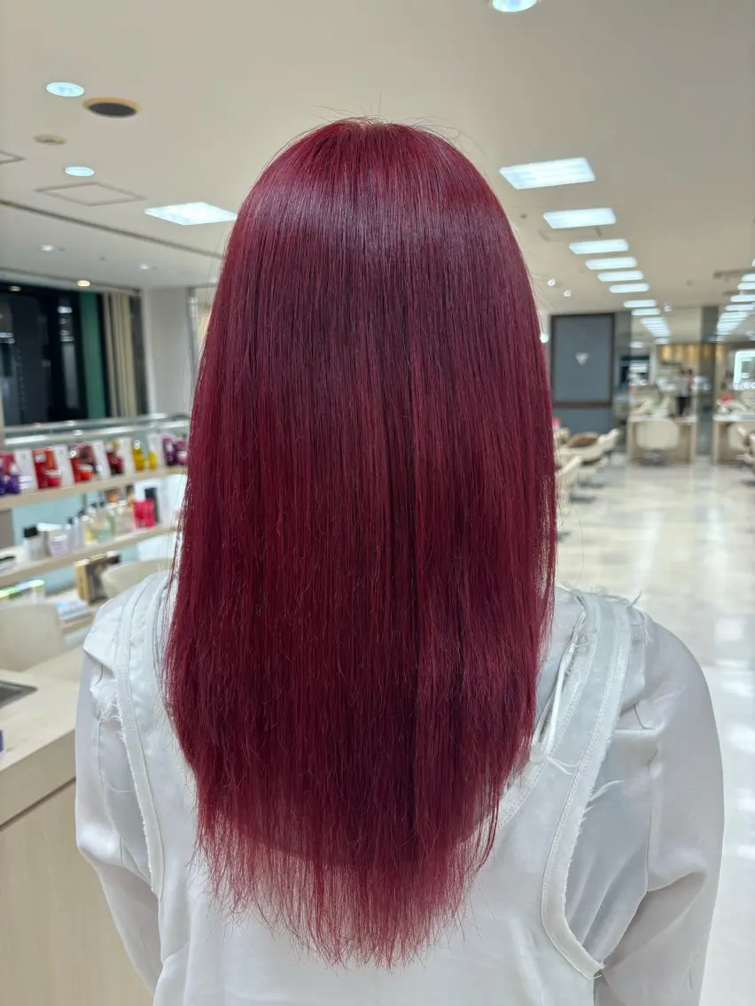 カラー 🎀暖色カラー/透明 感カラー/ひな🎀のヘアスタイル