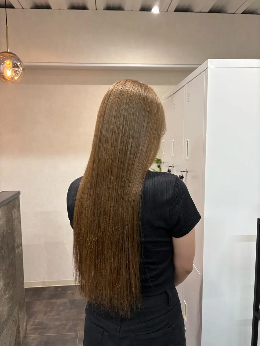 ロング ヘアカラー haku【津久野店】 ERIKAのヘアスタイル