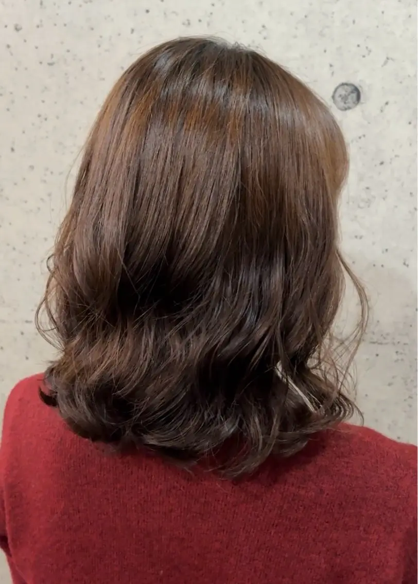 ミディアム ミディアムパーマ 大澤 直也のヘアスタイル