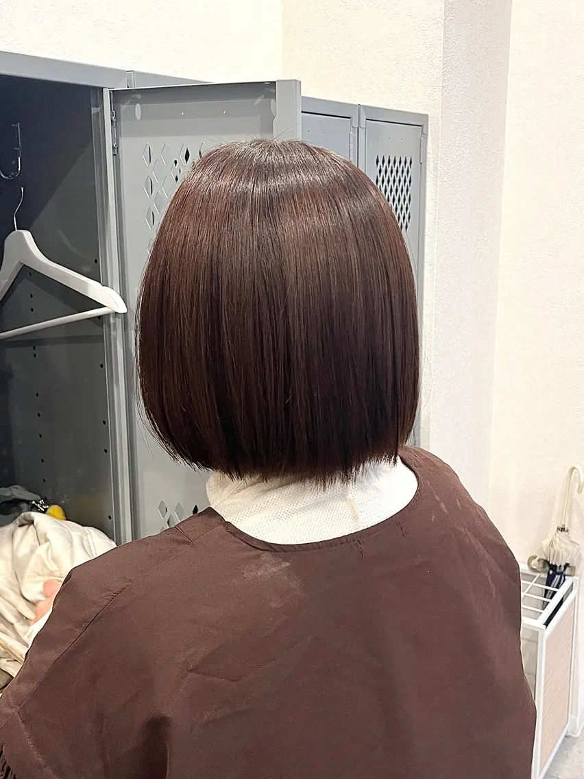 ミディアム ヘアカラー トリートメント Mariko /リル川口のヘアスタイル