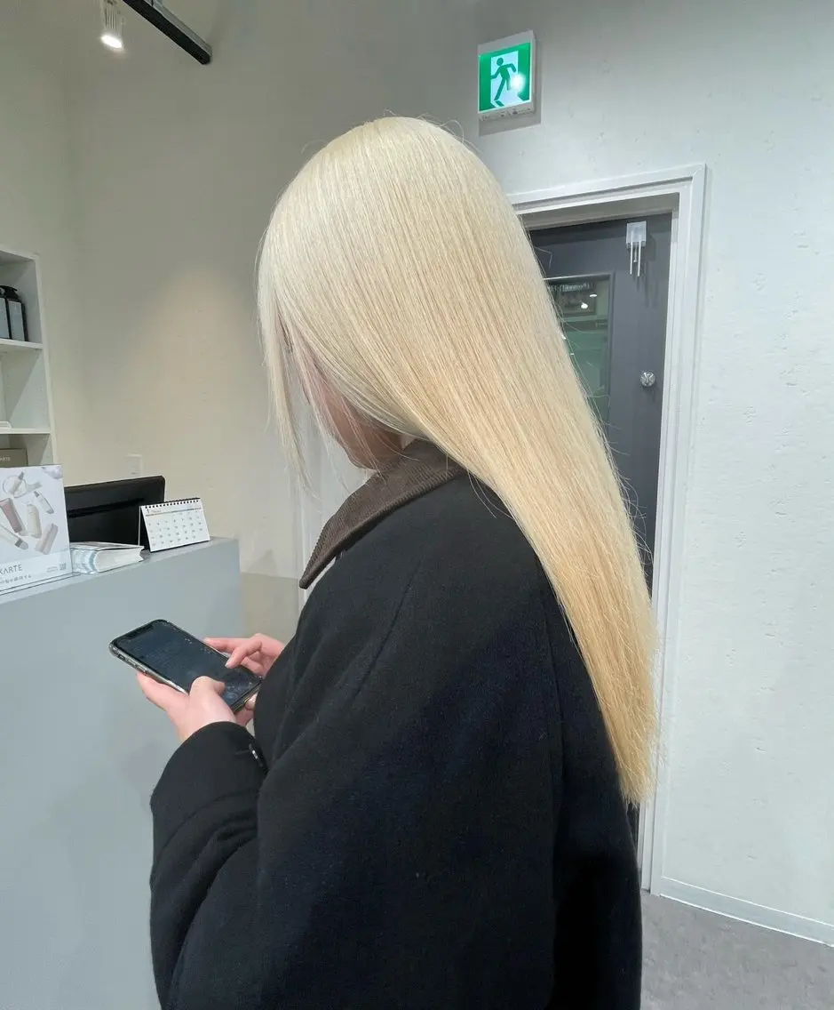 フルブリーチ+カラー+2stepケラチンtreatment✨✨の写真