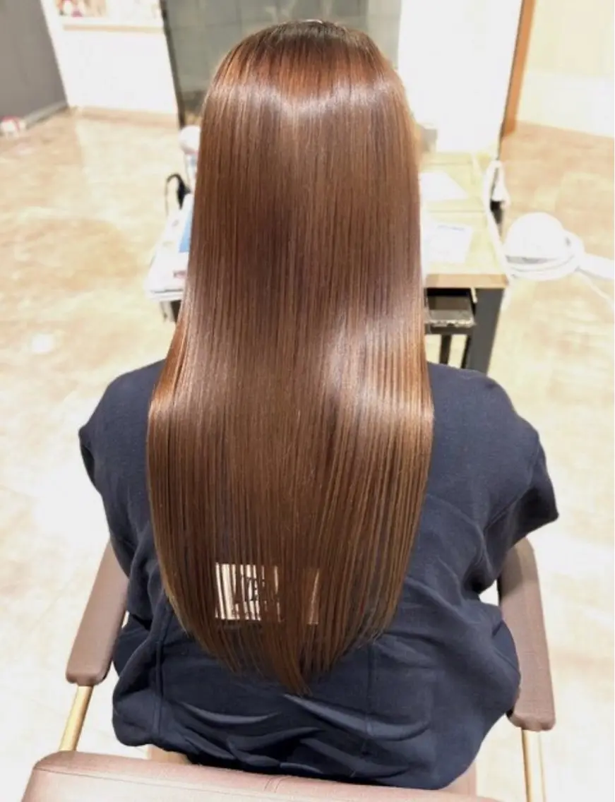 カット+縮毛矯正(全体、部分→金額相談)の写真