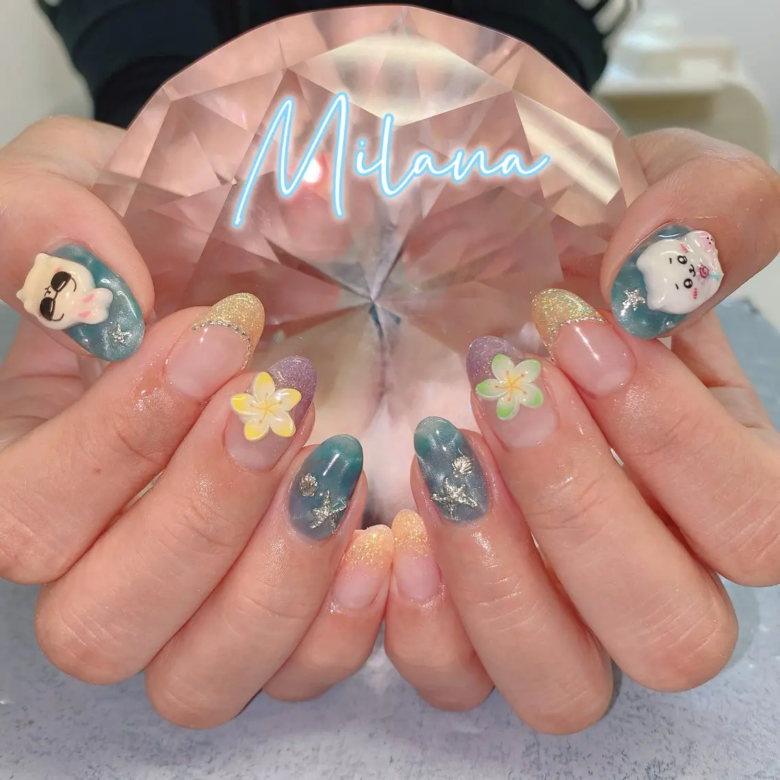 ネイル ハンドネイル Milana (研修生メニュー)のネイルデザイン