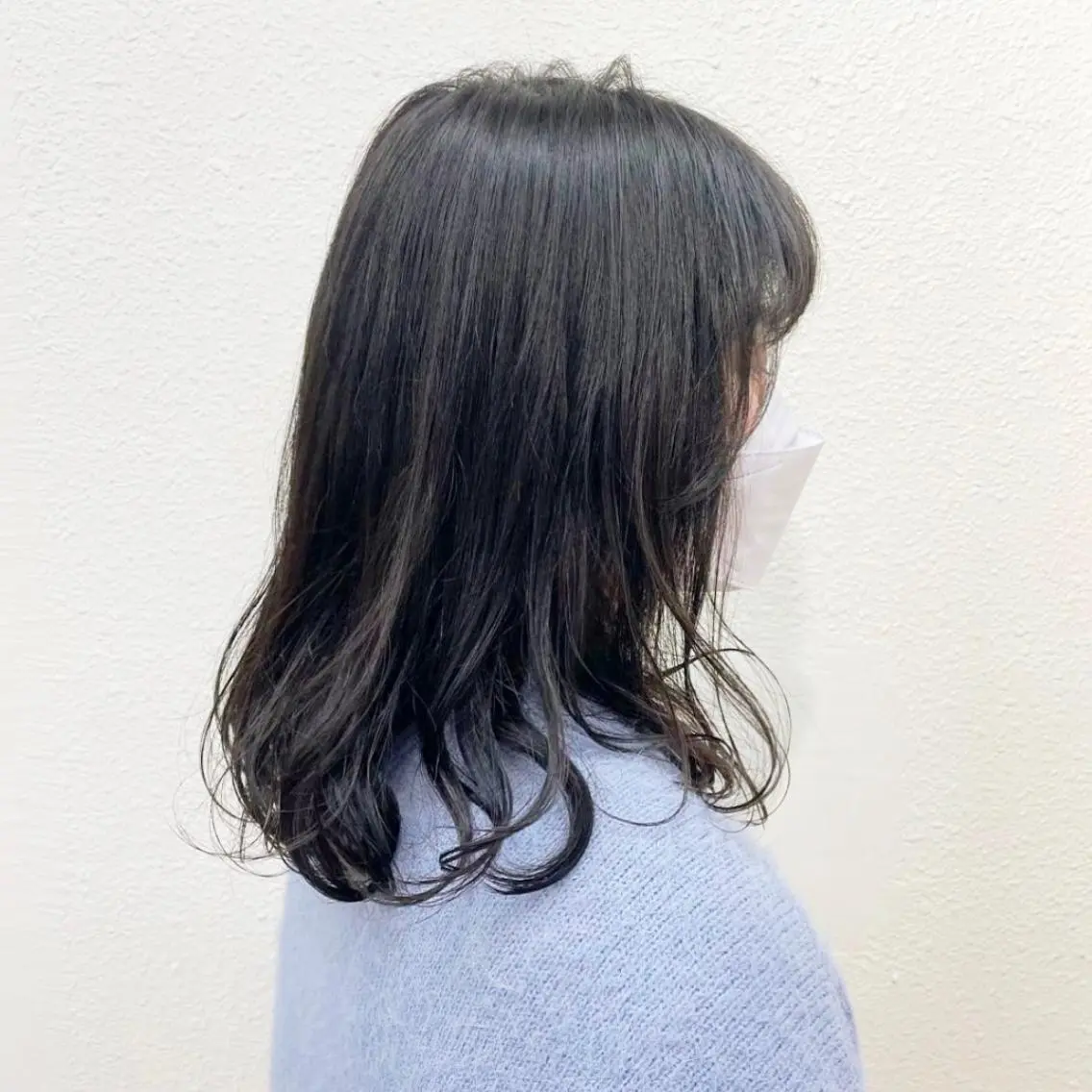 セミロング パーマ Riru🩵縮毛矯正 リピーター多数✨🩵のヘアスタイル