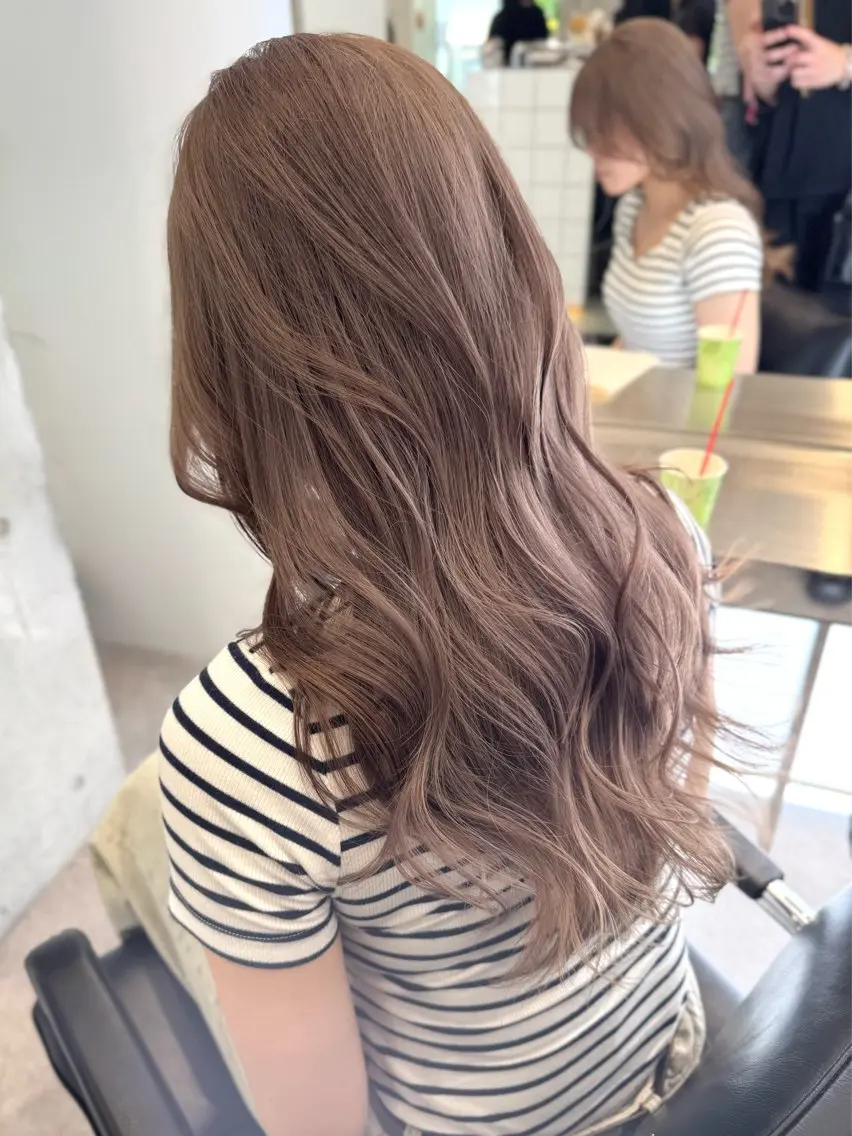 ロング カラー カット ヘアカラー 似合わせ×ハイトーン ブリーチカラー/大雅のヘアスタイル