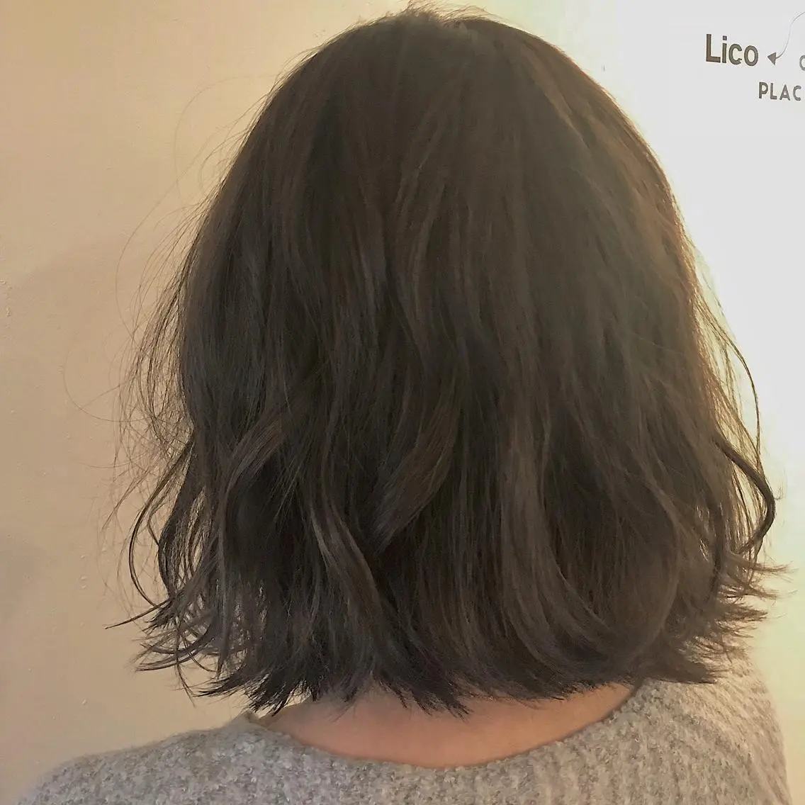ミディアム カラー stylist🎨 aye牧野莉香のヘアスタイル